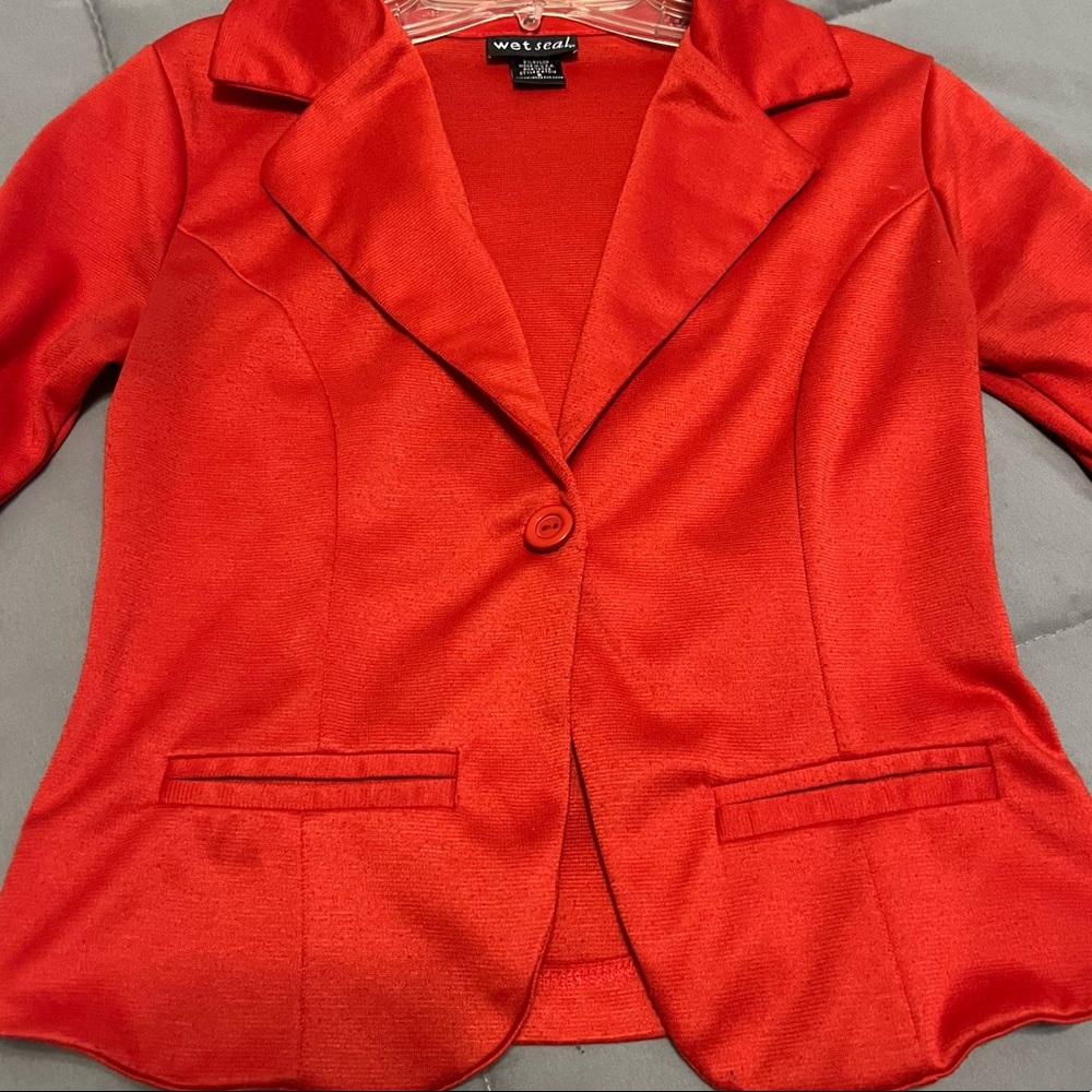 Red Blazer - Wet Seal